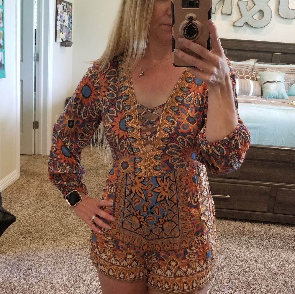 Shorts Romper